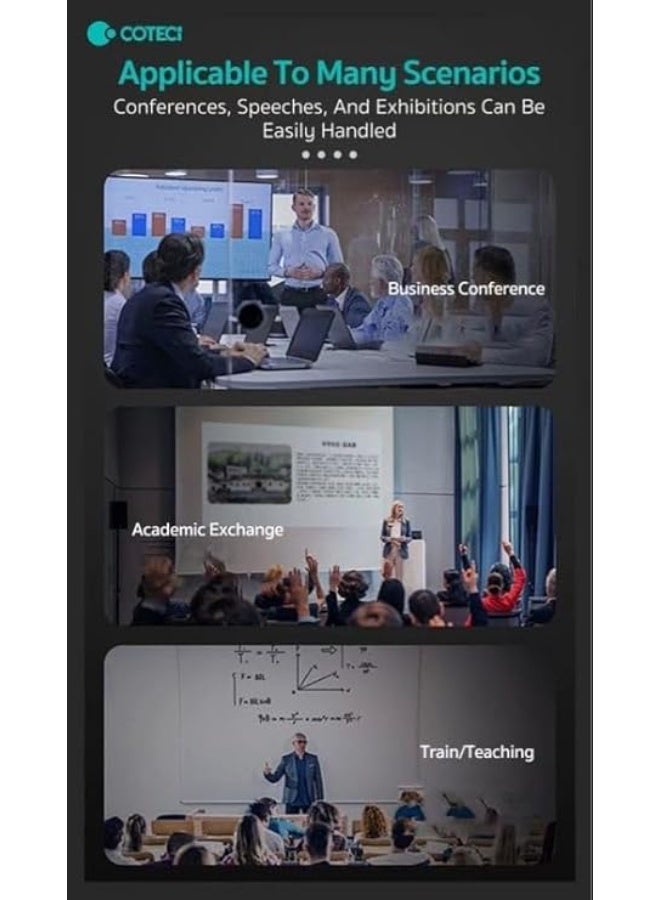 Fekra Coteetci 81002 spotlight Presentation Remote Pen - Advanced Digital Highlighting, Universal Presenter Clicker, 100m Range (AAA Battery Model) - Image 5